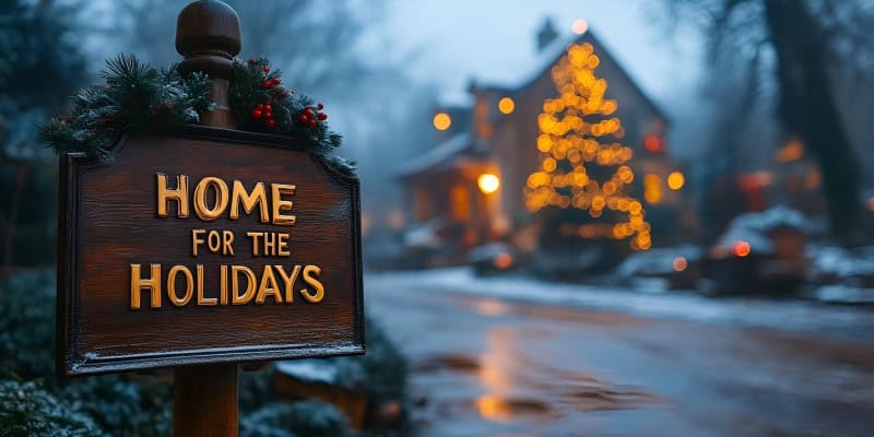 A2C blog home for holiday